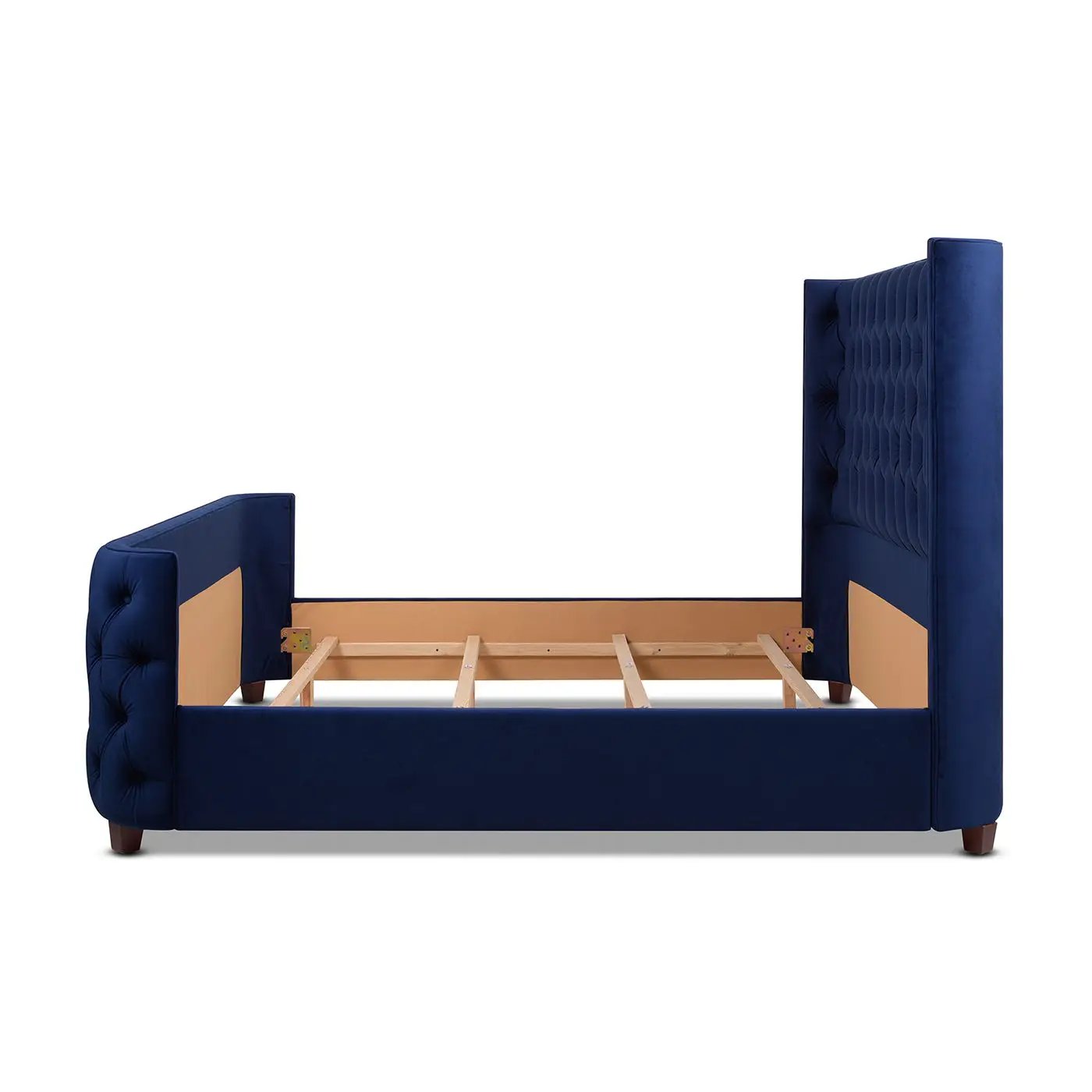 Brooklyn - Tufted Panel Bed Headboard And Footboard Set by HouseOfZazla