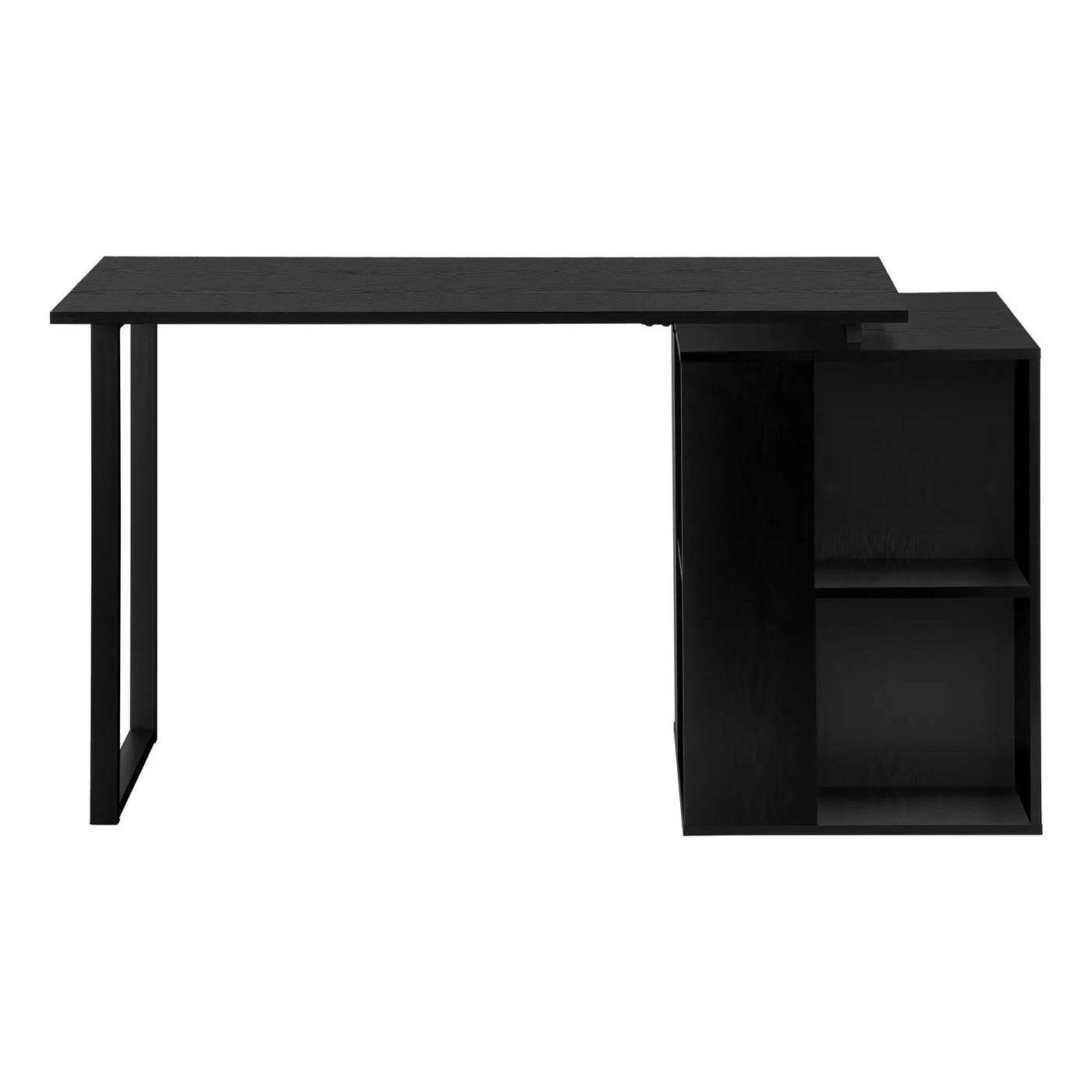 Computer Desk, Home Office, Left, Right Set-Up, Storage Shelves, Work, Laptop, Contemporary, Modern by Unique Piece Furniture