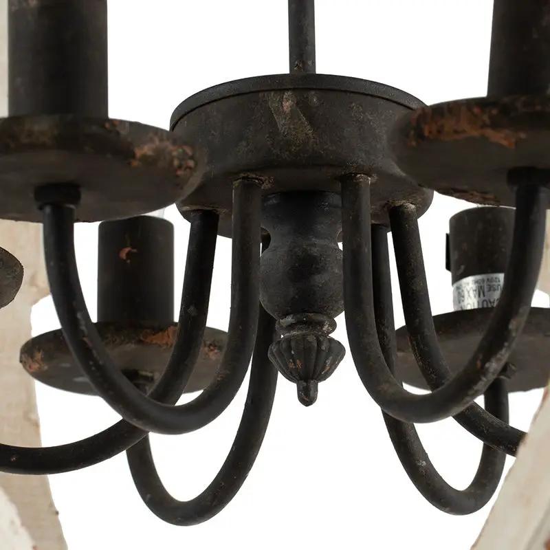 Chandelier, Hanging Light Fixture With Adjustable Chain For Kitchen, Bulb Not Included by HouseOfZazla