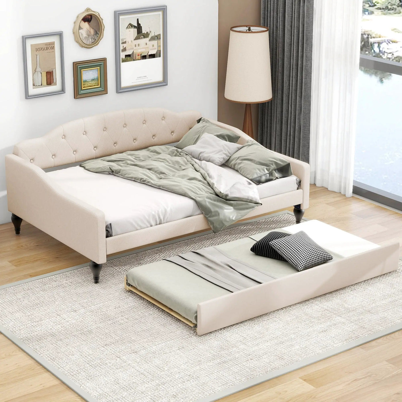 Upholstered Tufted Daybed by HouseOfZazla