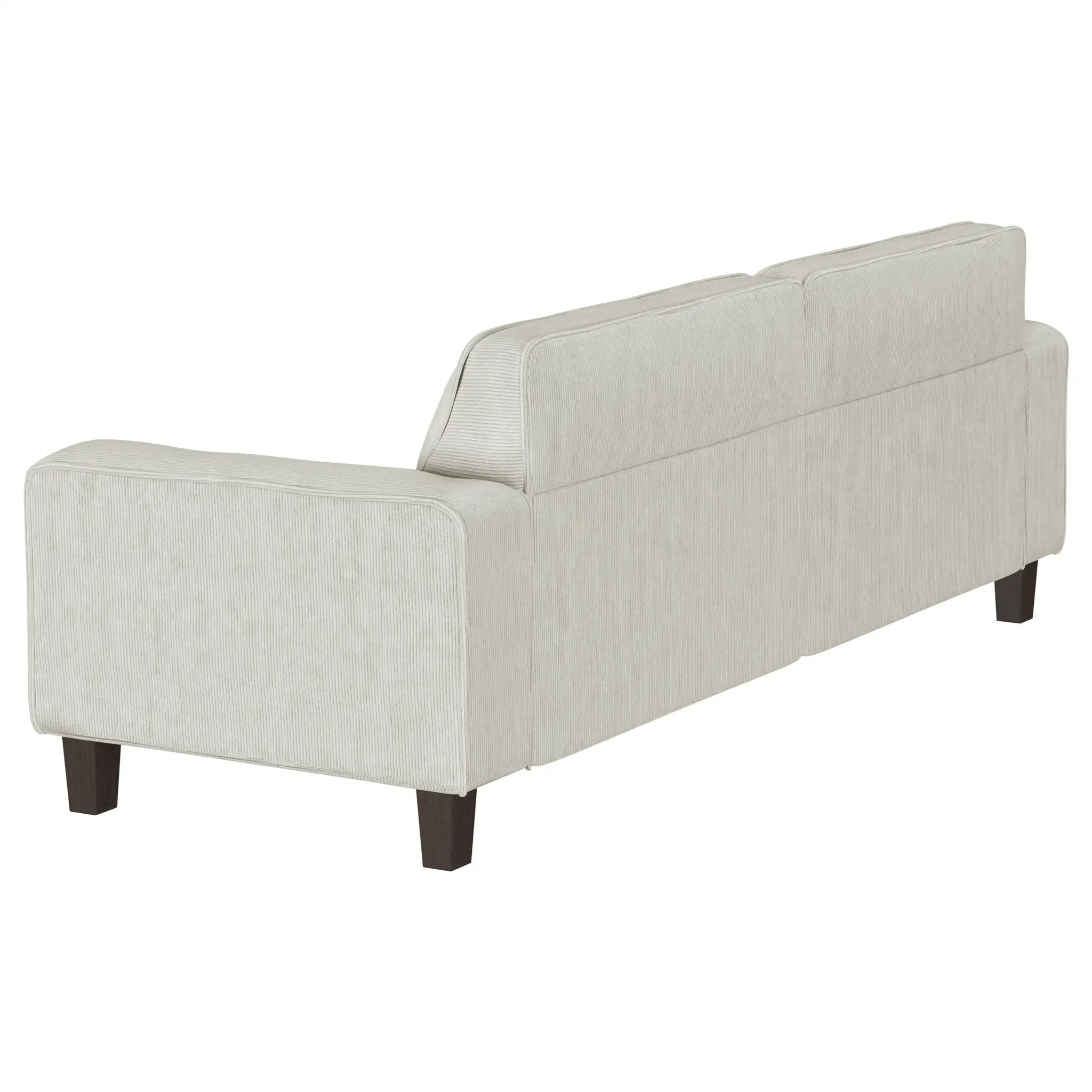 Deerhurst Upholstered Track Arm Tufted Sofa Greige by Unique Piece Furniture