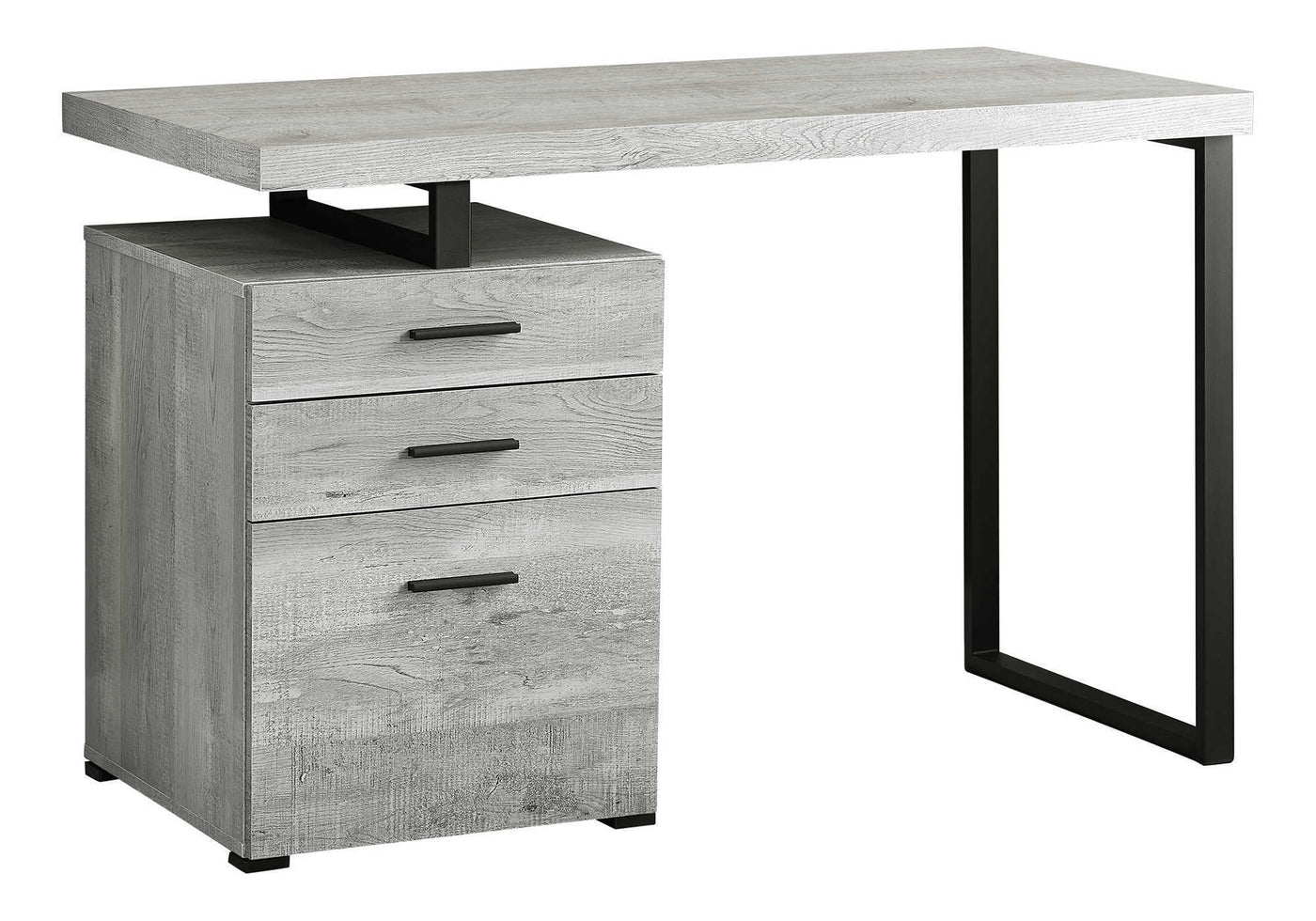 Computer Desk For Home Office, Left or Right Setup with Storage Drawers by HouseOfZazla