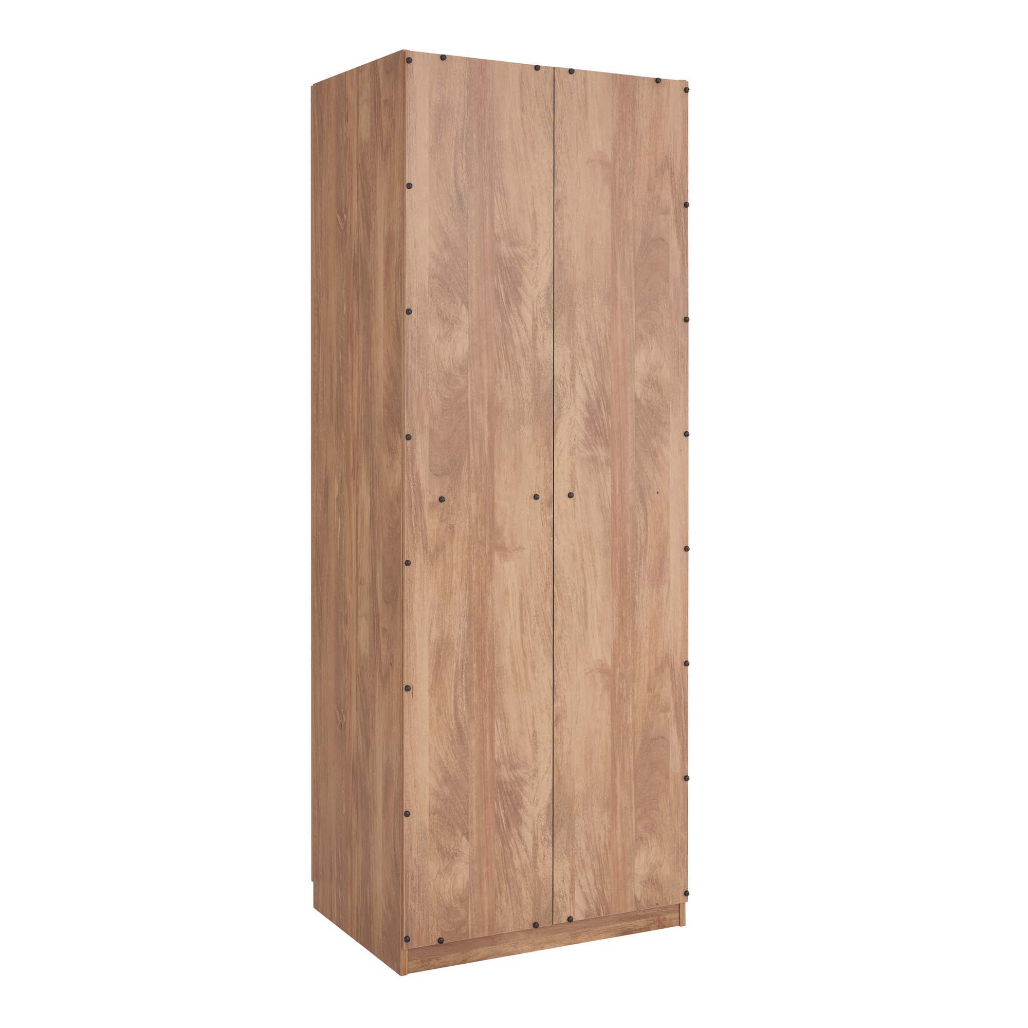Lee - Free Standing Wardrobe Closet With Adjustable Shoe Shelves by HouseOfZazla