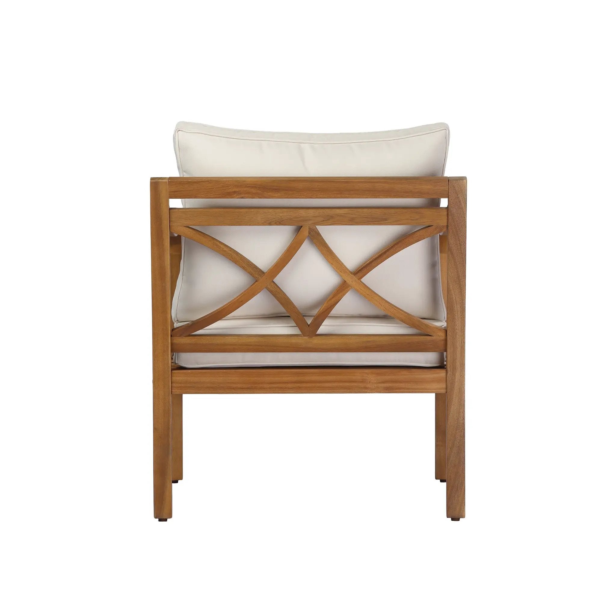 Acacia Wood Patio Furniture Club Chair by HouseOfZazla