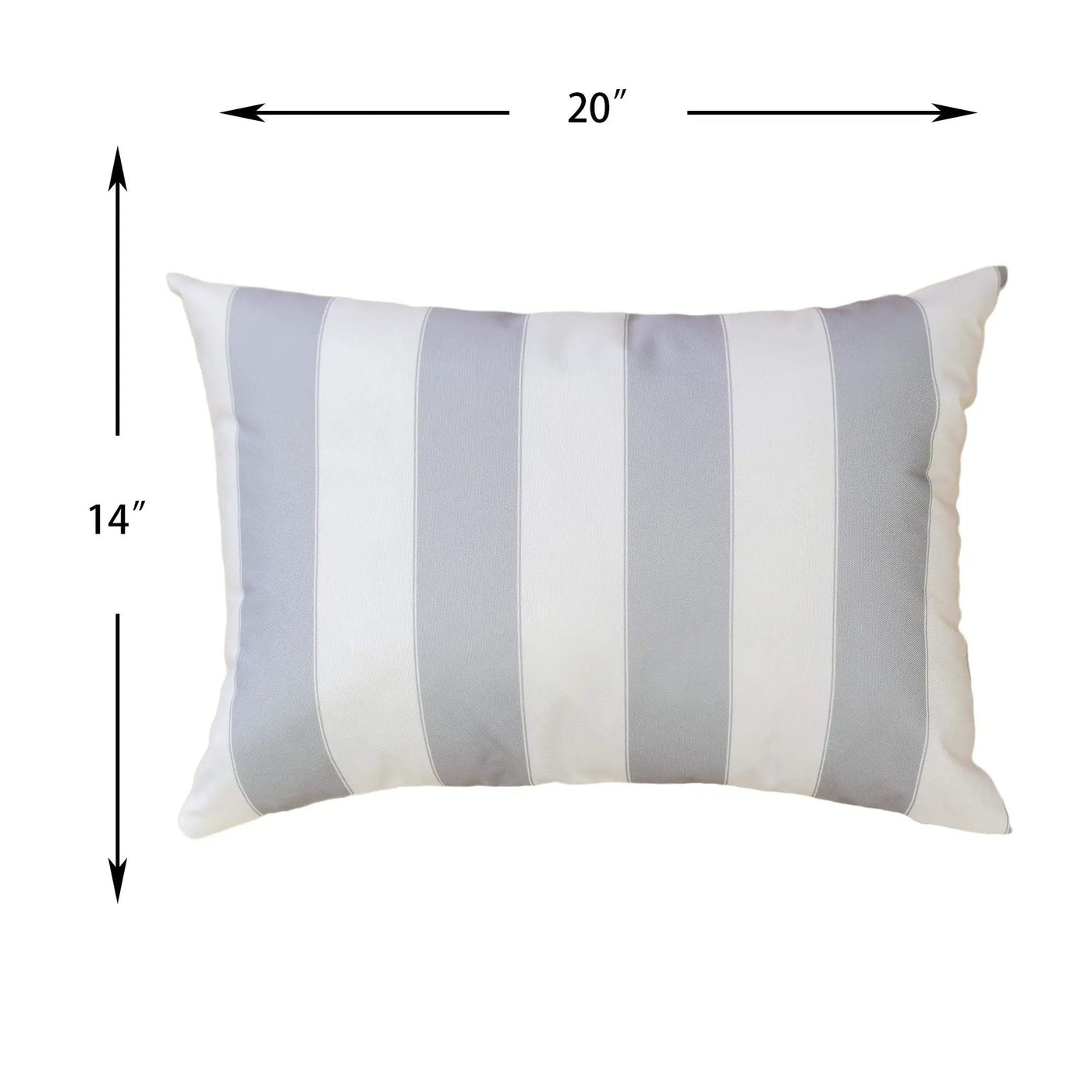Horizon Stripe Pillow Outdoor & Indoor by HouseOfZazla