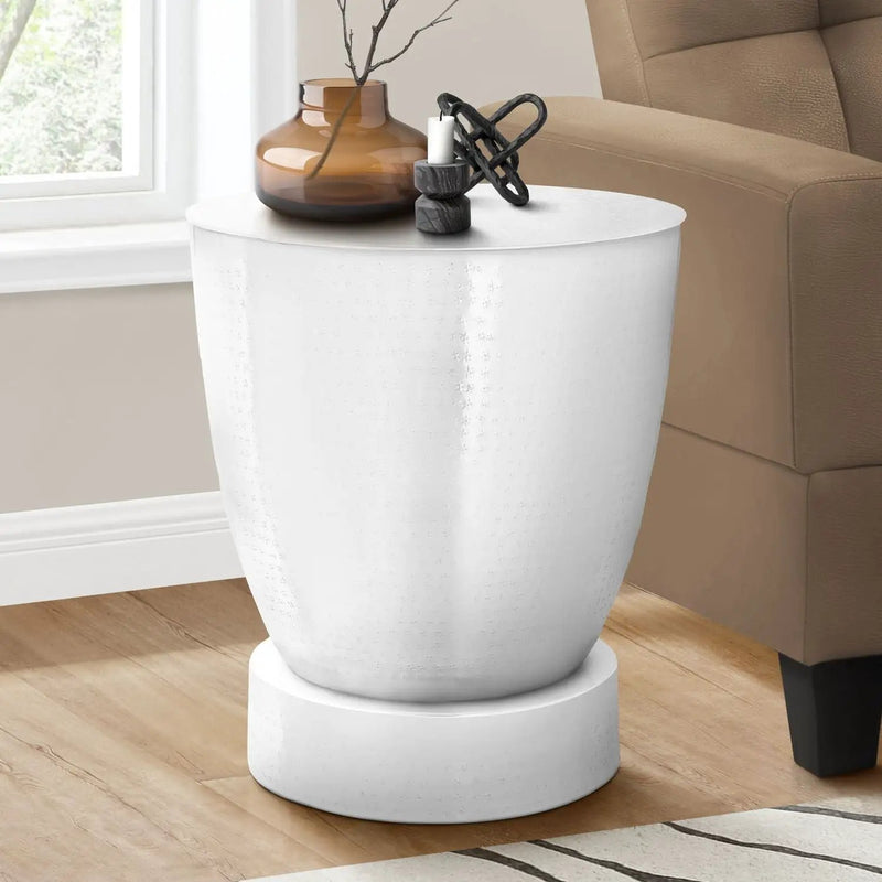 Drum Accent Side Table, Contemporary & Modern Design by Unique Piece Furniture