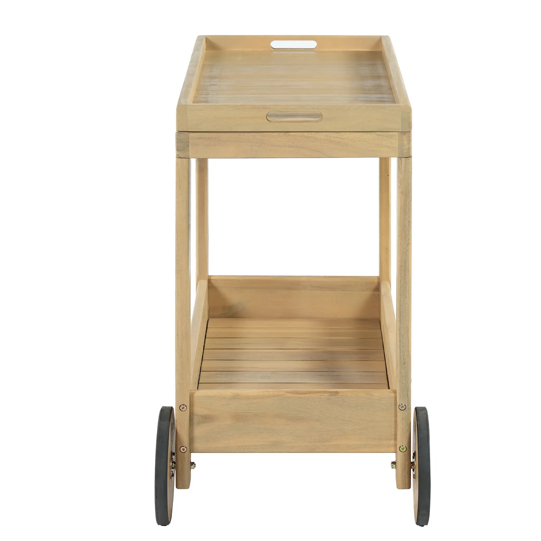 Saratoga Outdoor Rolling Bar Cart by HouseOfZazla