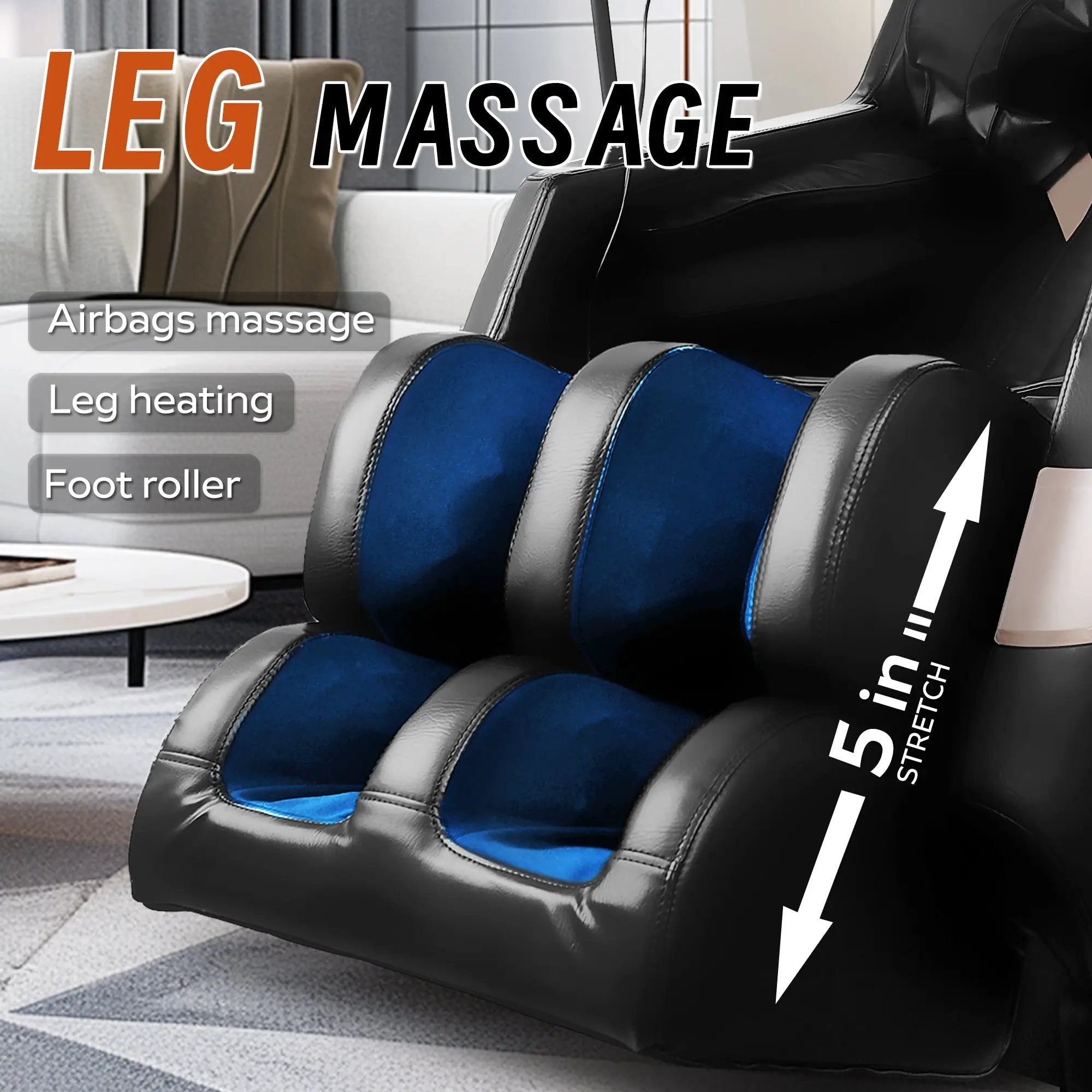 Massage Chair with Bluetooth Connectivity and Speakers by HouseOfZazla