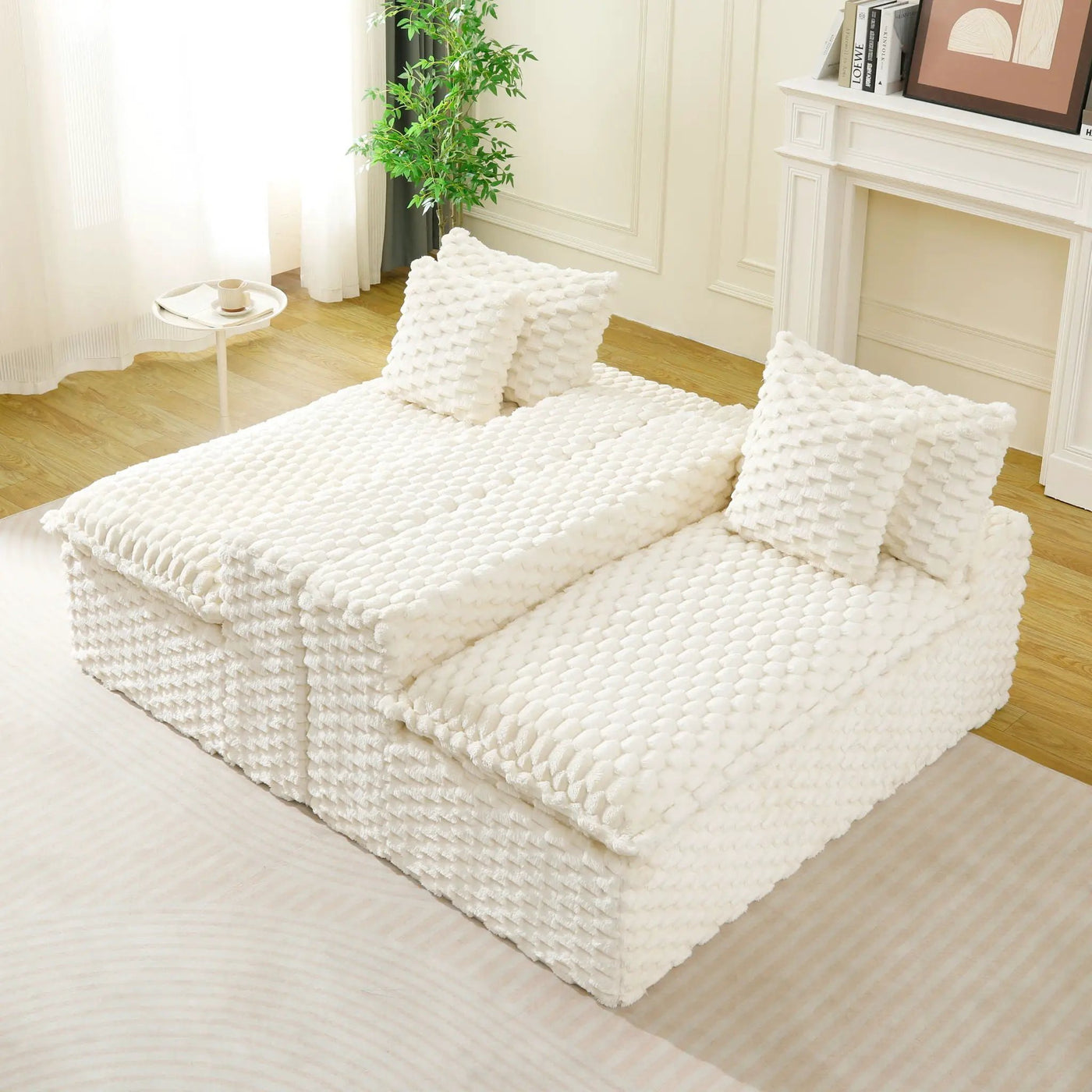 Multifunctional Sofa, Side-By-Side Or Facing Each Other by HouseOfZazla