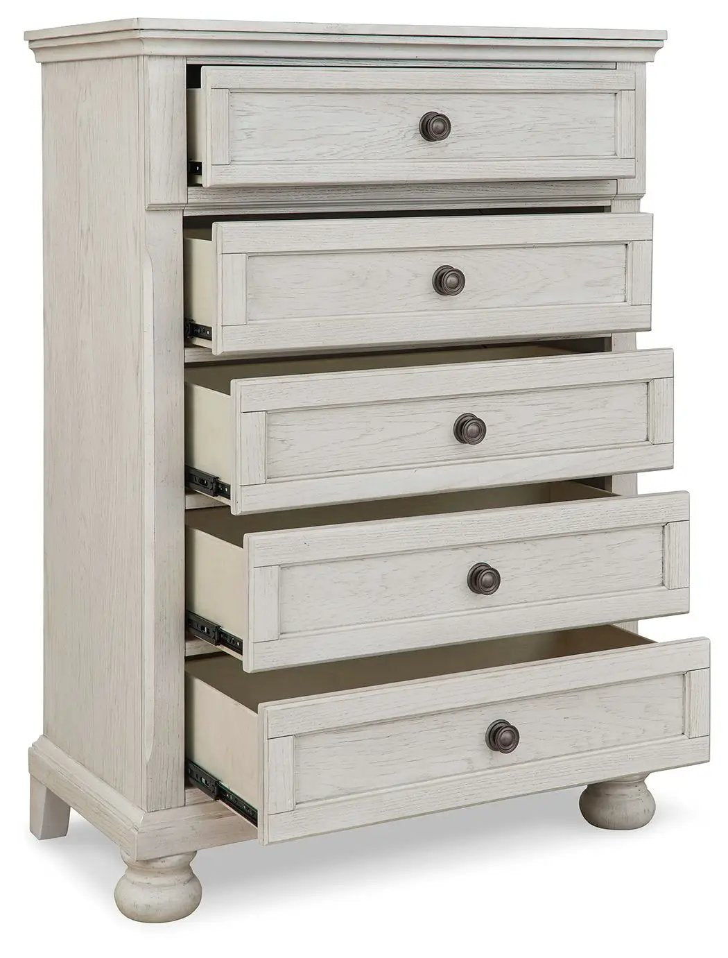 Robbinsdale - Five Drawer Chest - Youth - Antique White by Unique Piece Furniture