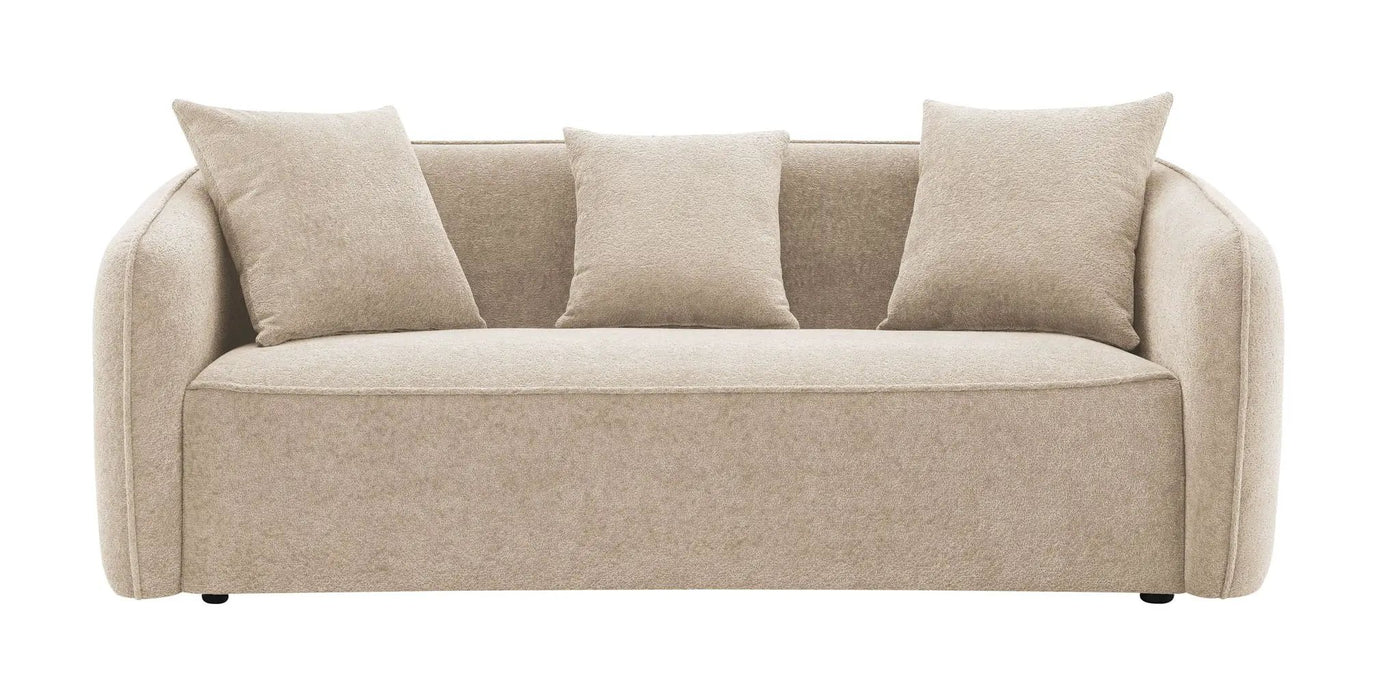 Keith - Sofa With 3 Matching Color Toss Pillows by Unique Piece Furniture