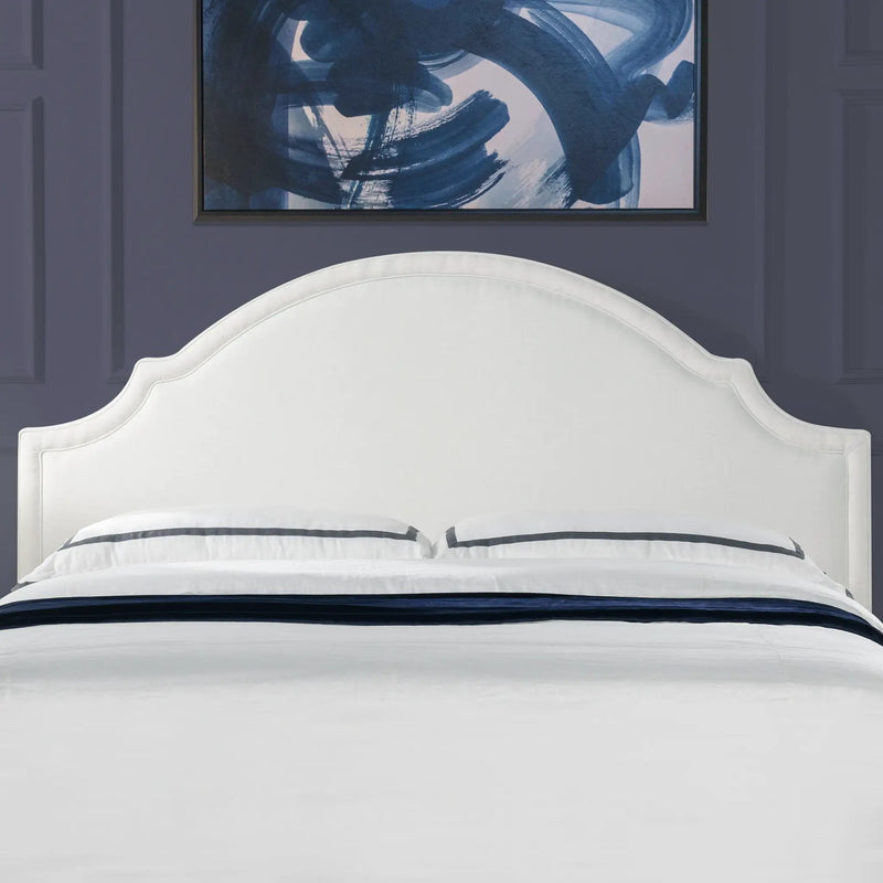 Catherine Upholstered King Headboard, Antique by HouseOfZazla