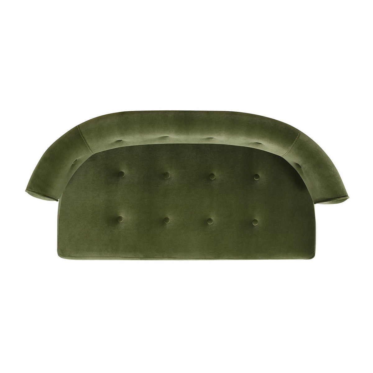 Jared Versatile Roll Arm Tufted Bench Settee with Plush Upholstery - Beige or Green, photo 11 of 23
