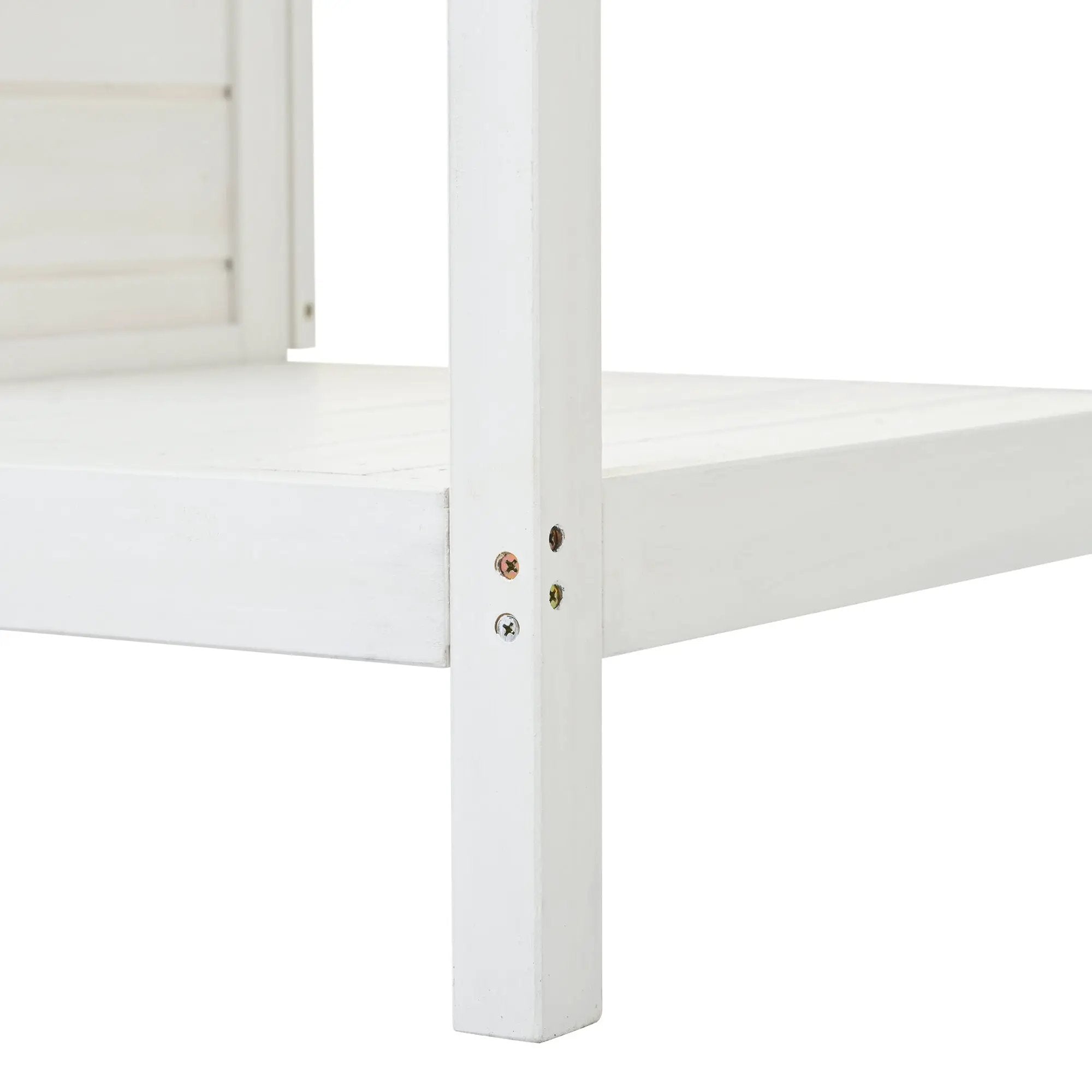 Topmax 66" Large Outdoor Farmhouse Wooden Potting Bench Table by HouseOfZazla