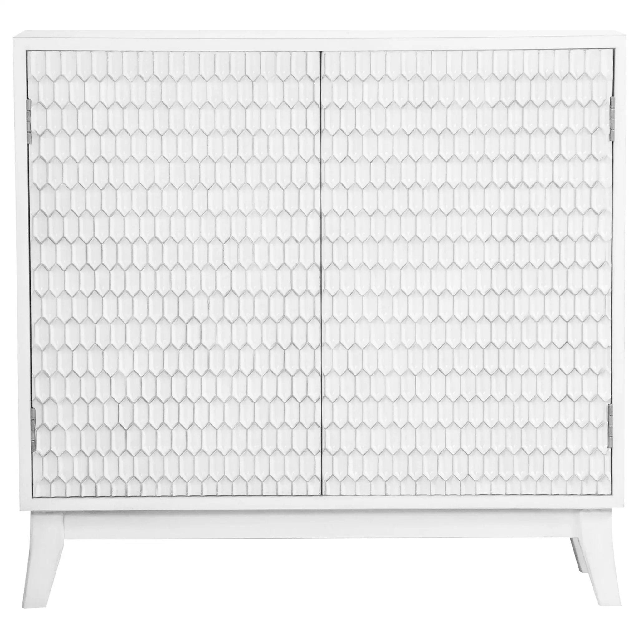 Carillon - 2 Door Accent Cabinet - White by HouseOfZazla
