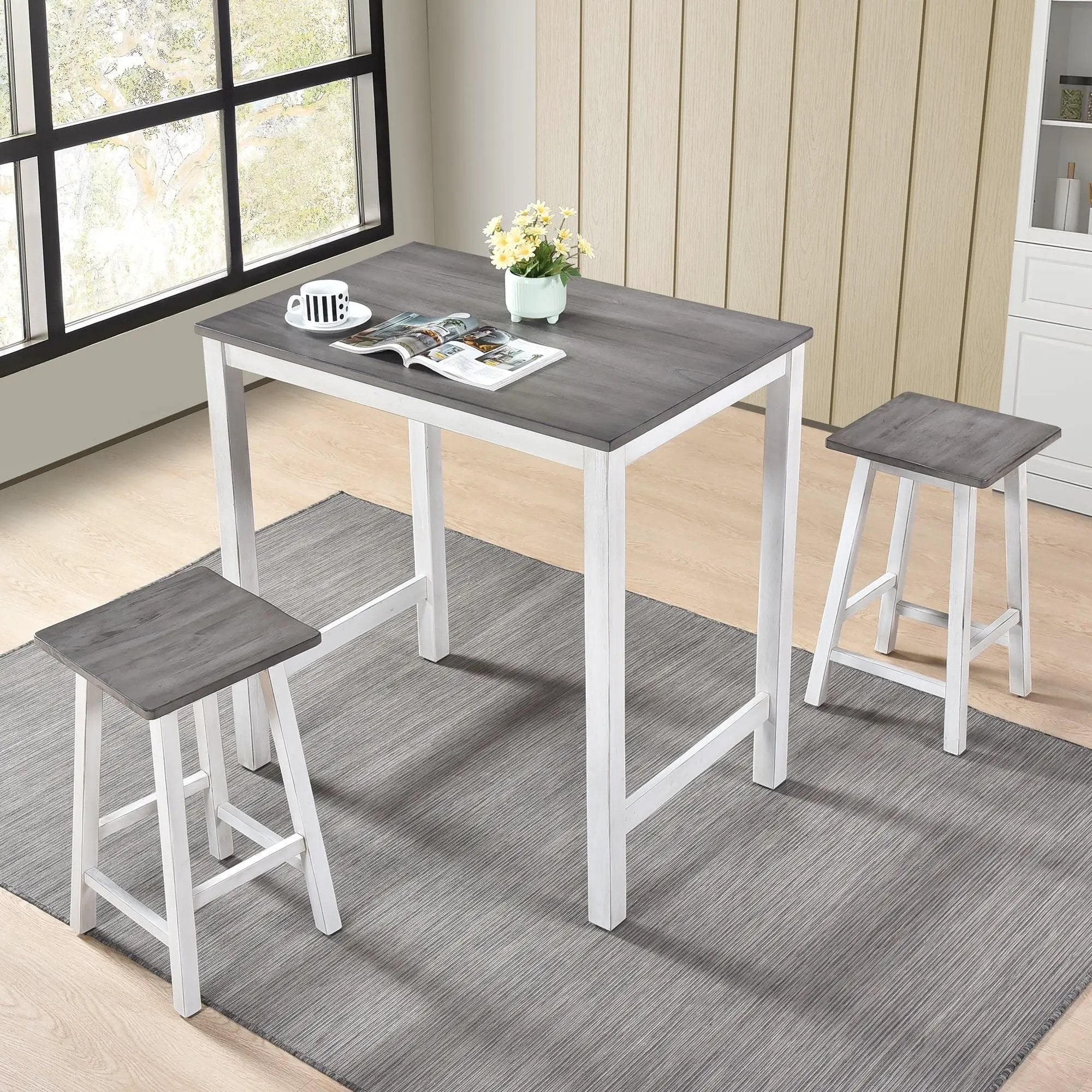 3 Pieces Counter Height Set by HouseOfZazla