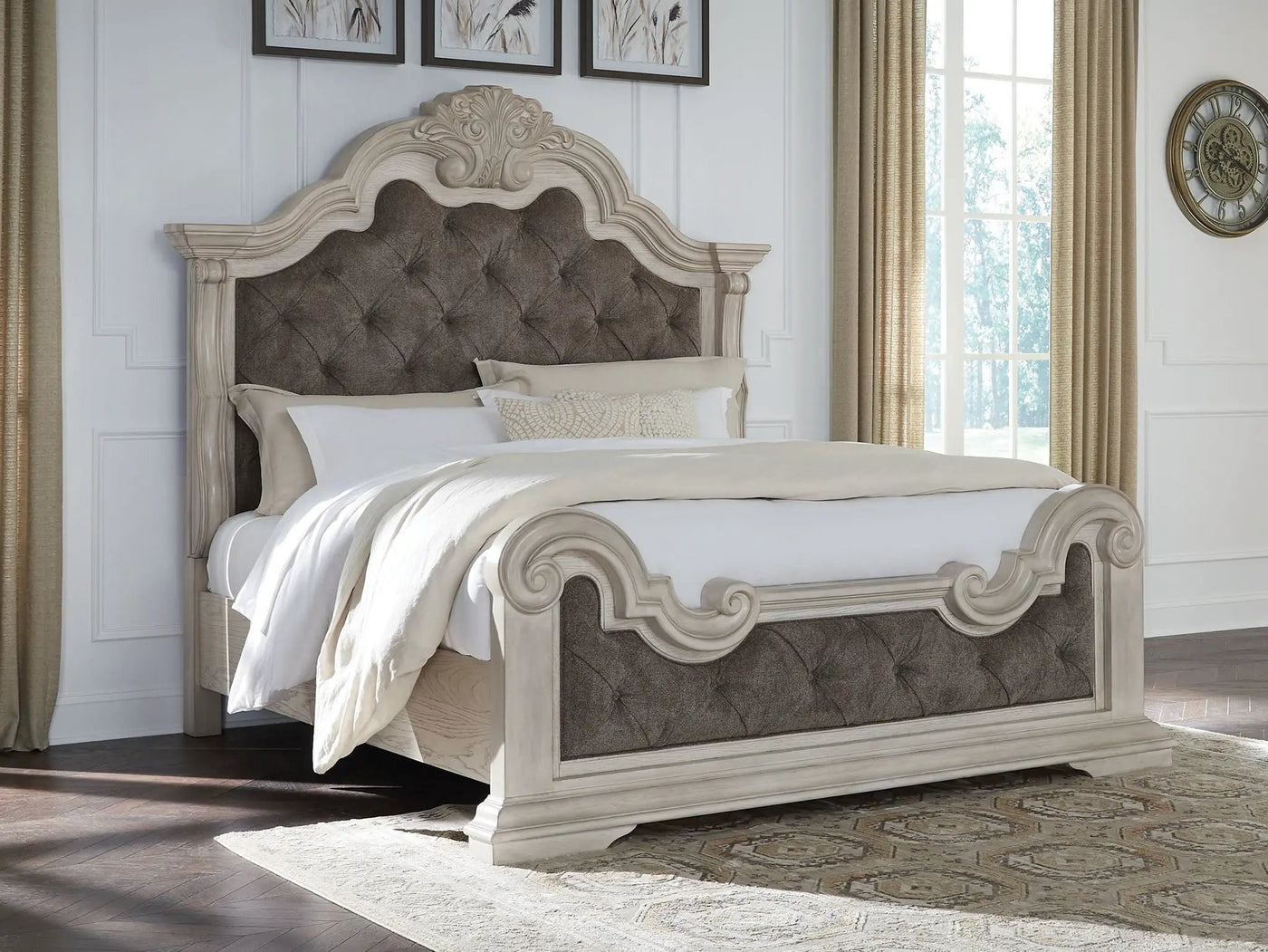 Bruchandi - Upholstered Panel Bed by Unique Piece Furniture