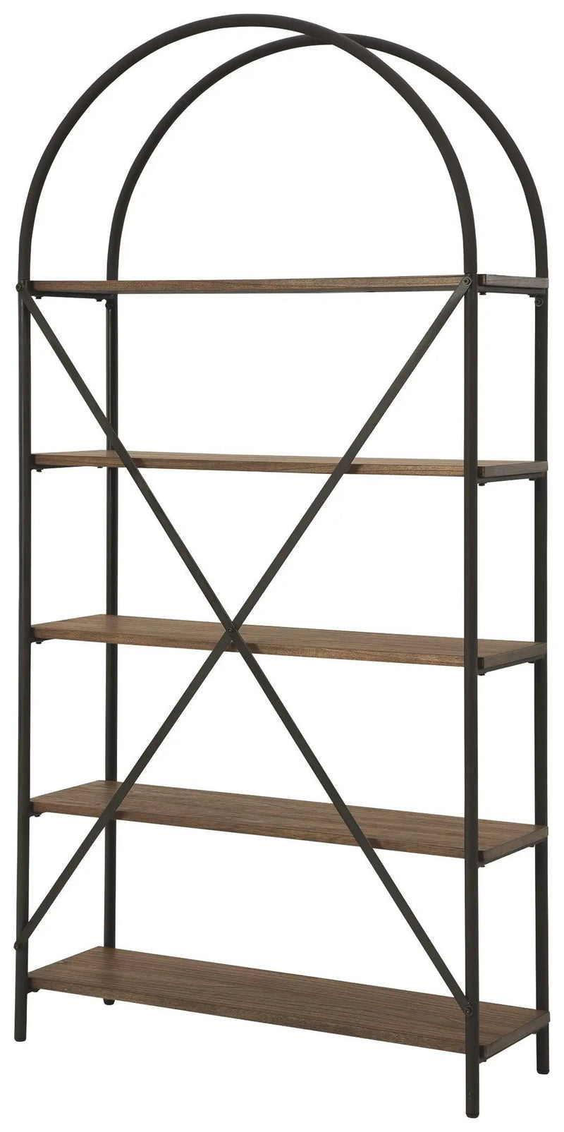 Galtbury - Bookcase - Brown / Black by Unique Piece Furniture