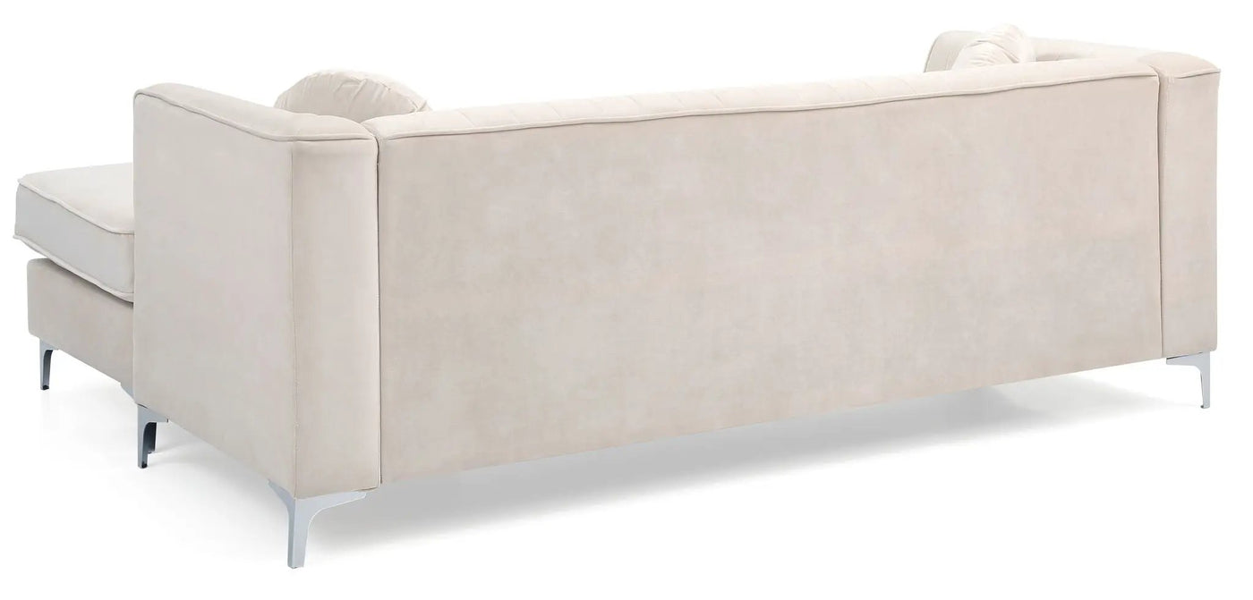 Delray - Micro Suede Sofa Chaise by HouseOfZazla