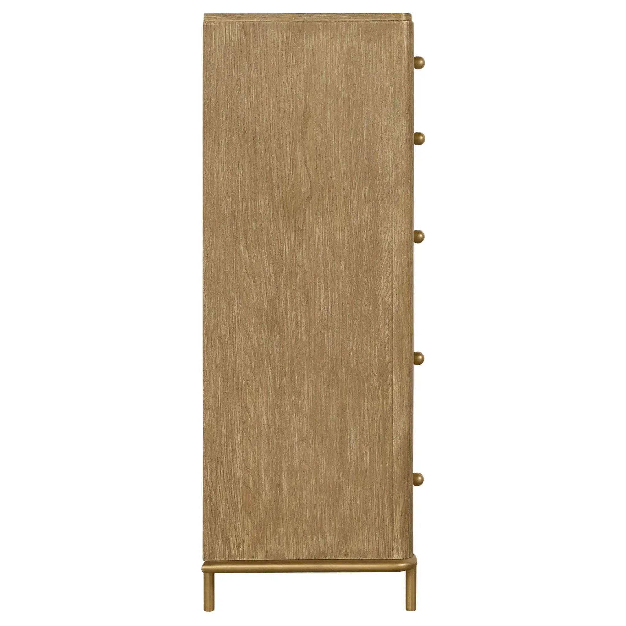 Arini 5-drawer Bedroom Chest Sand Wash by Unique Piece Furniture