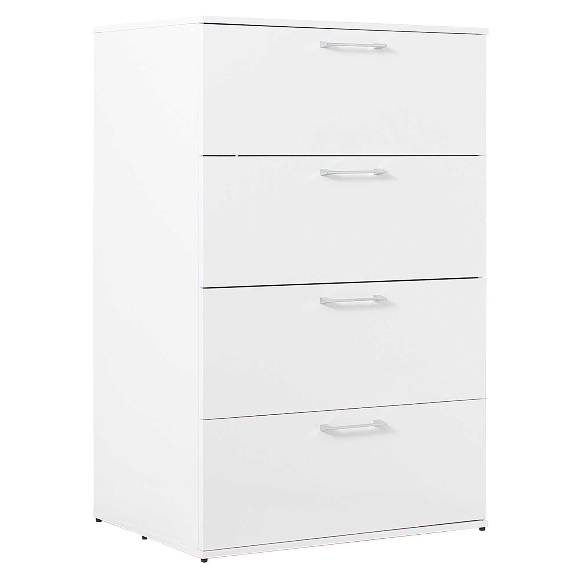 Bliss - Glossy 4 Drawer Jumbo Chest With Extra Deep Storage by HouseOfZazla