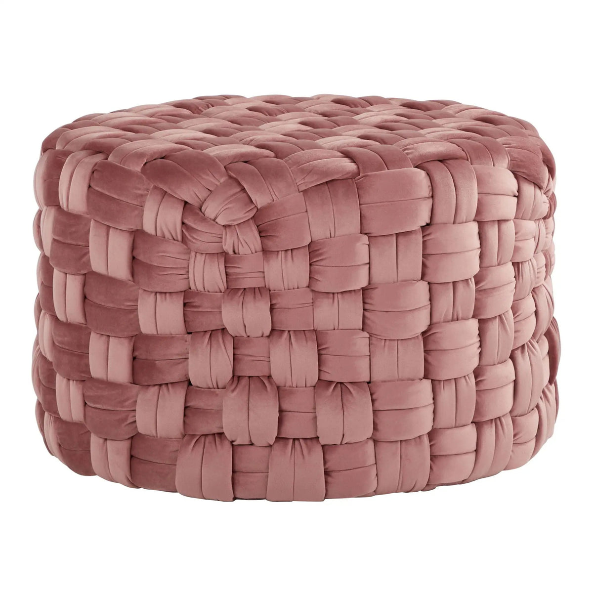 Braided - Versatile Round Ottoman by HouseOfZazla