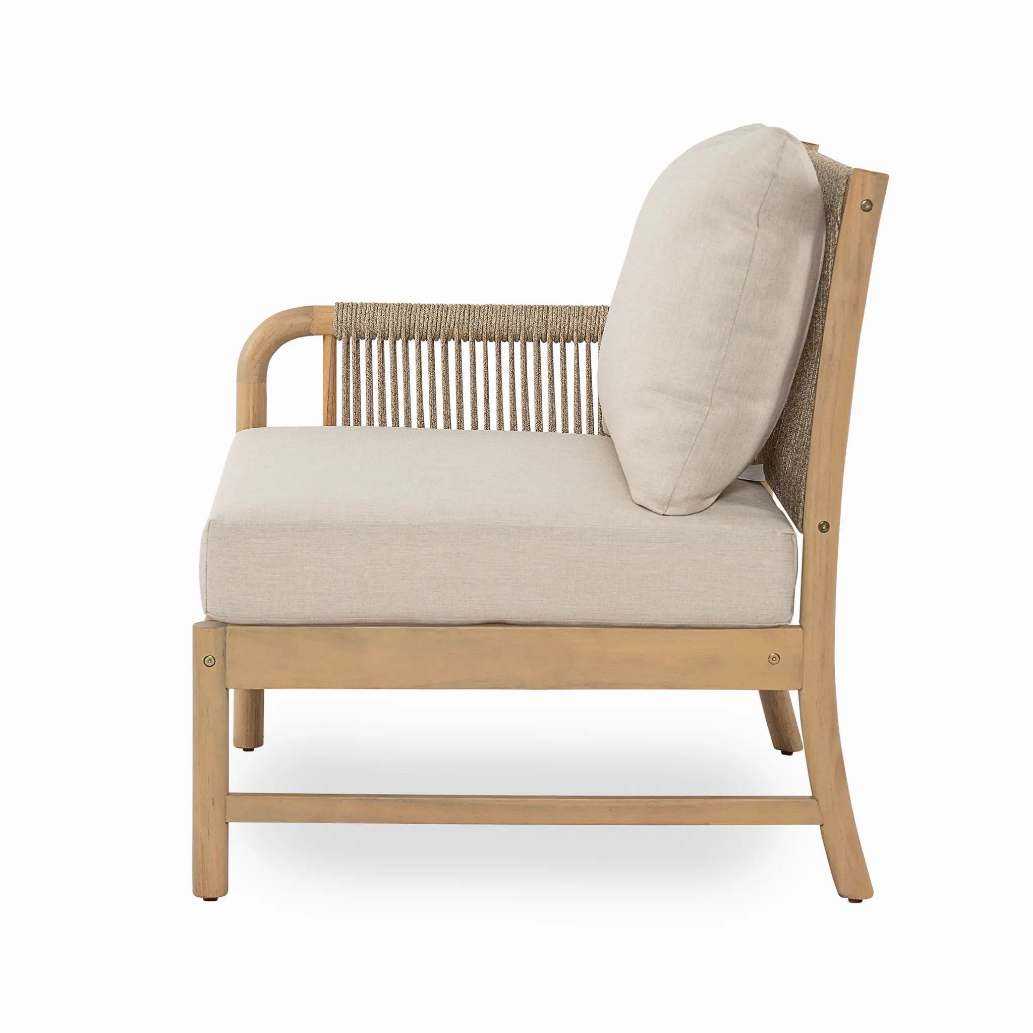 Casper Outdoor 6-Seater Sofa and Coffee Table Set by HouseOfZazla