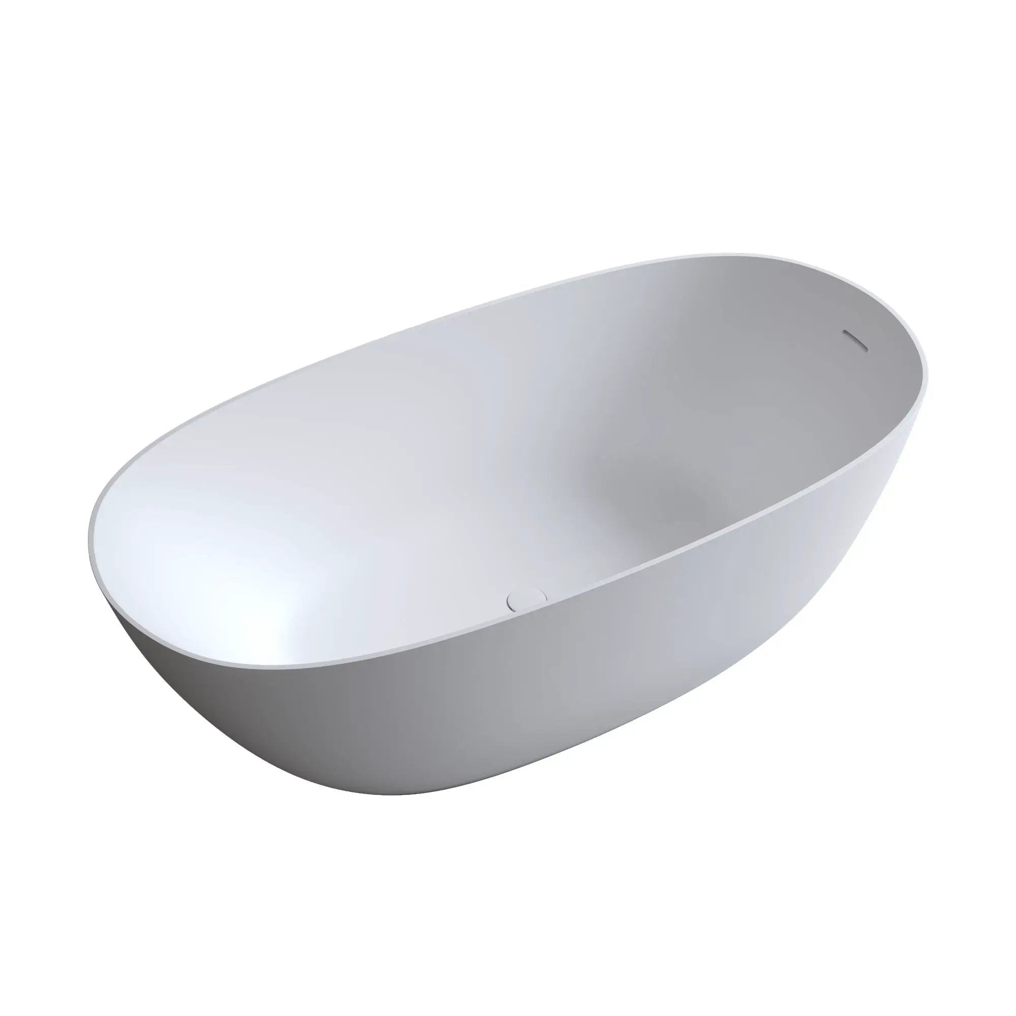 57" Solid Surface Matte Tub by HouseOfZazla
