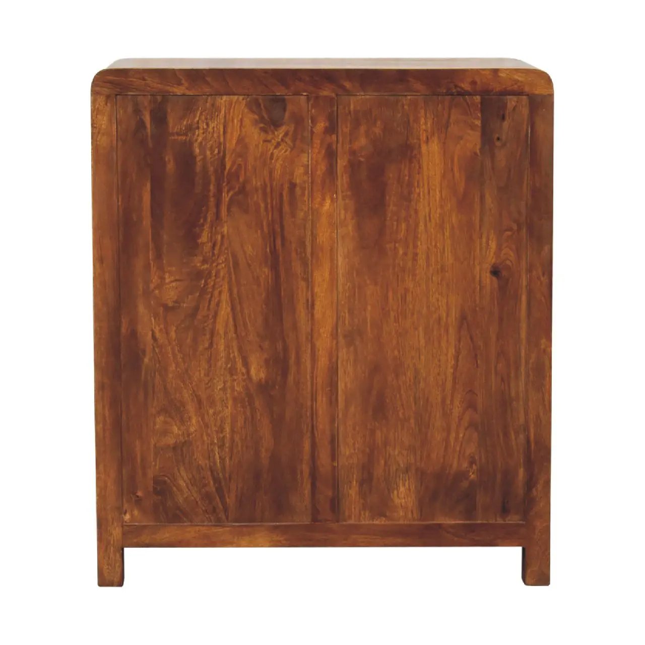 Solid Wood Aspen Chest, 3-Drawers, Chestnut by HouseOfZazla