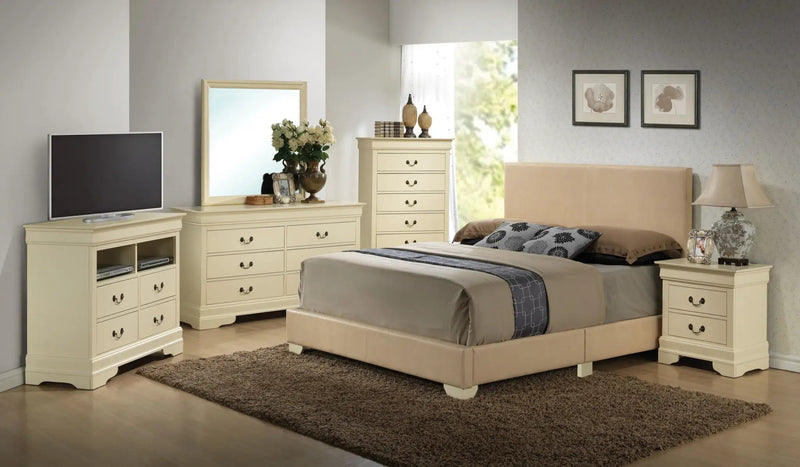 Elegant Platform Bed For Relaxed Spaces by Unique Piece Furniture