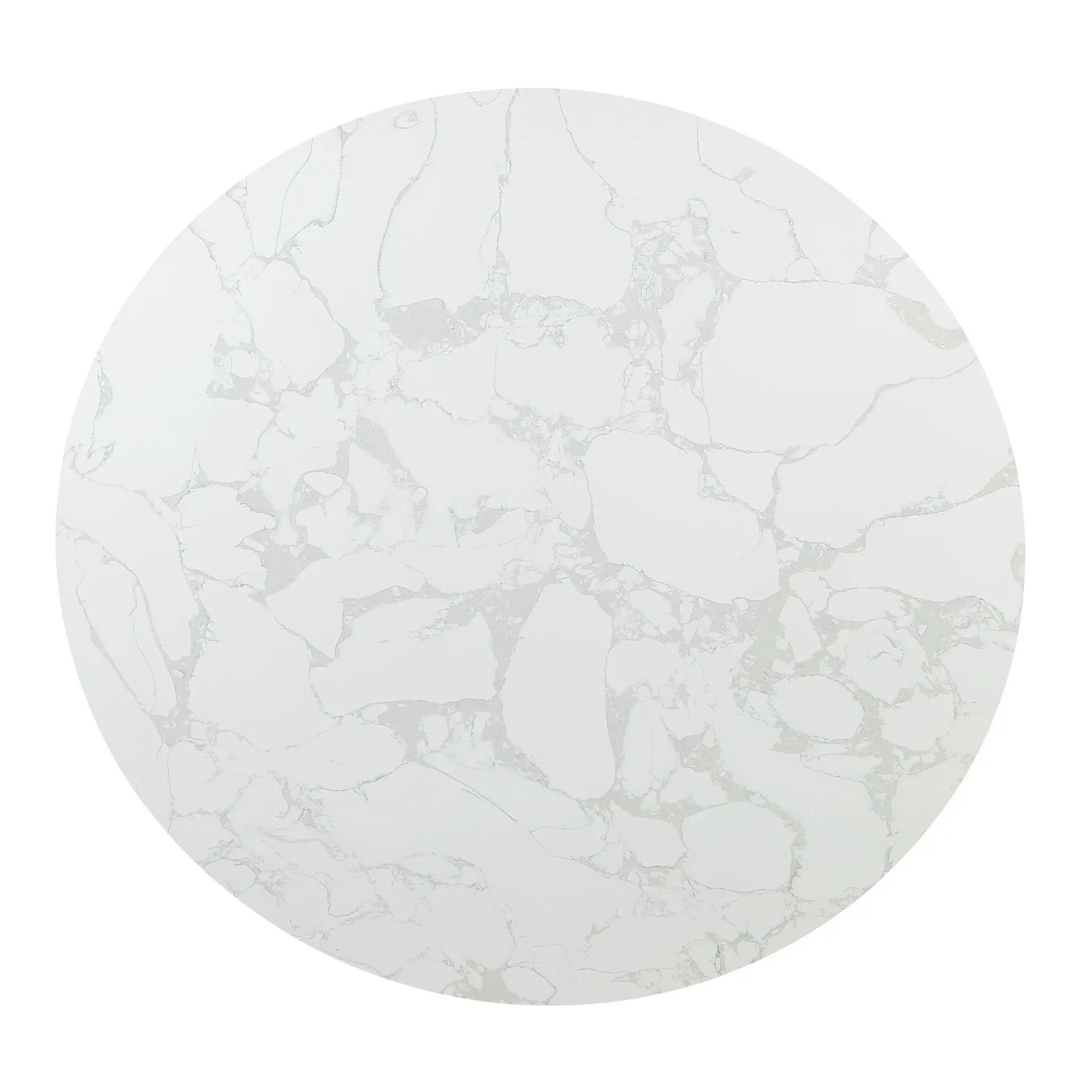 Clayten - Around Dining Table - Marble / Espresso by Unique Piece Furniture