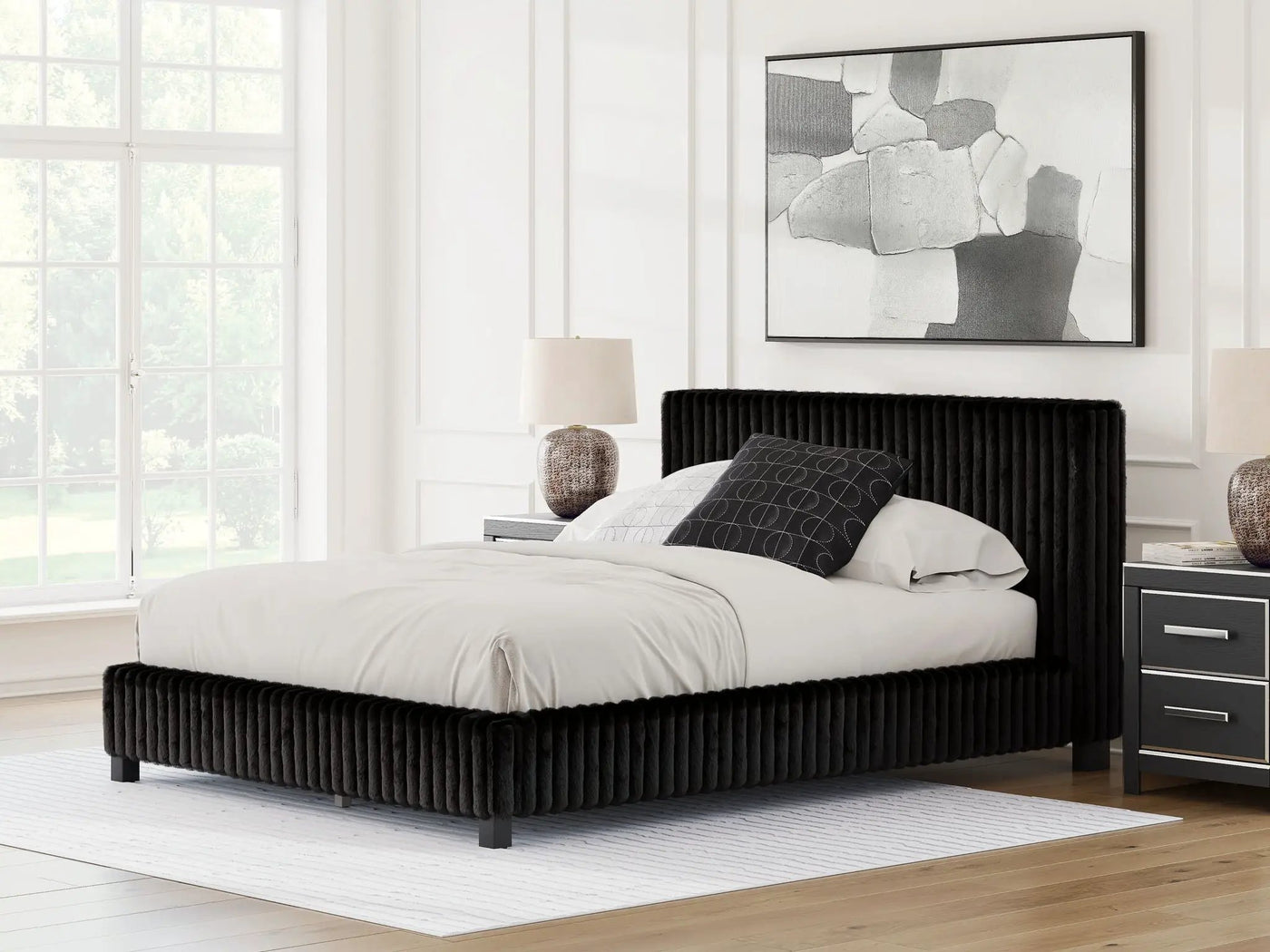 Zuraleus - Upholstered Bed by Unique Piece Furniture