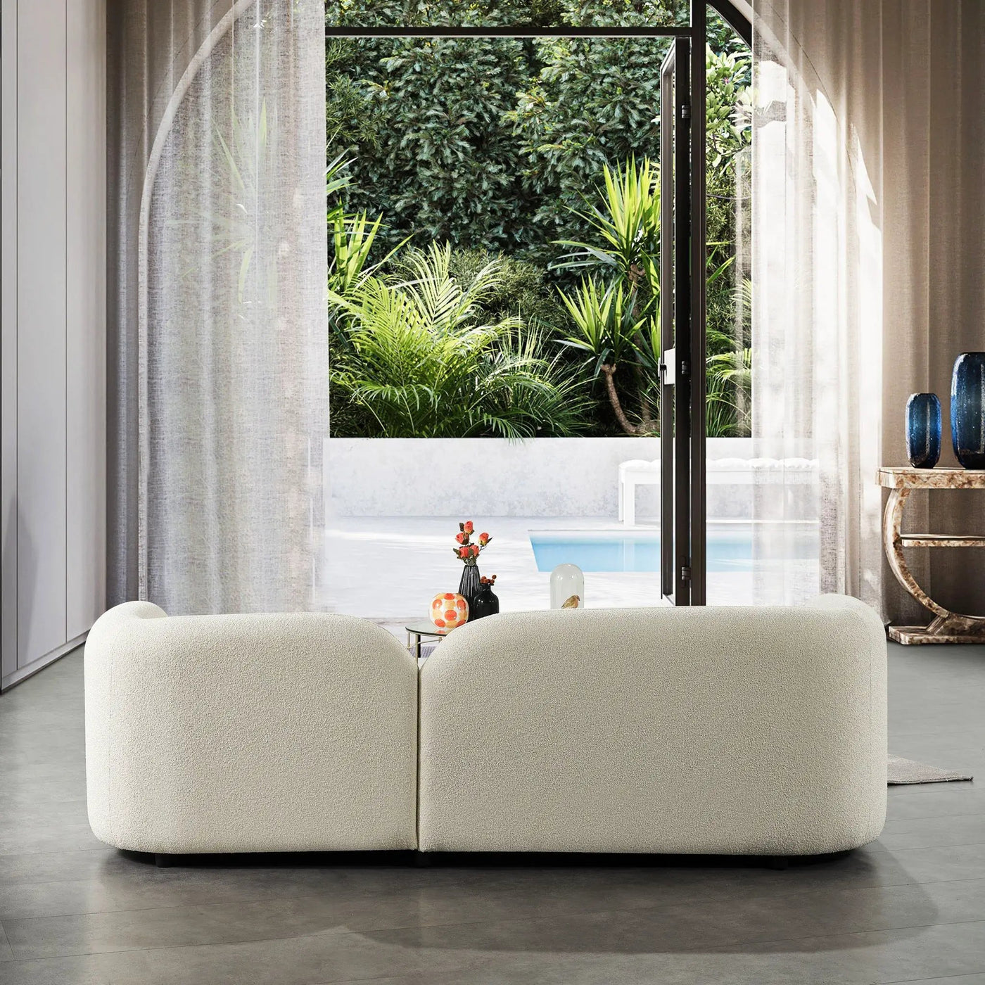 Donna - Japandi Design Boucle Sofa by Unique Piece Furniture