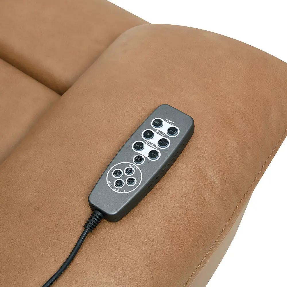 Chavis - Power Motion Recliner With USB & Power Headrest - Brown by Unique Piece Furniture
