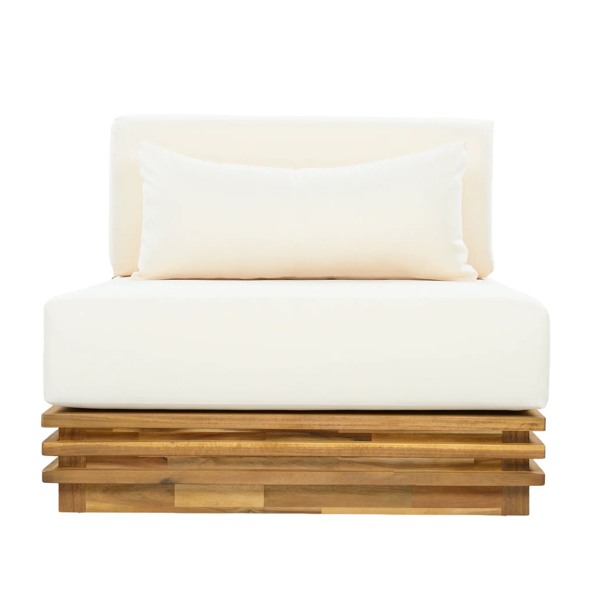 Oversized Outdoor 3-Piece Chat Set with Two Club Chairs and Side Table by HouseOfZazla