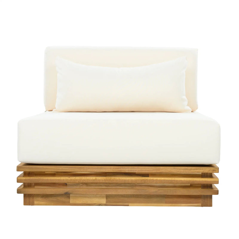 Oversized Outdoor 3-Piece Chat Set with Two Club Chairs and Side Table by HouseOfZazla
