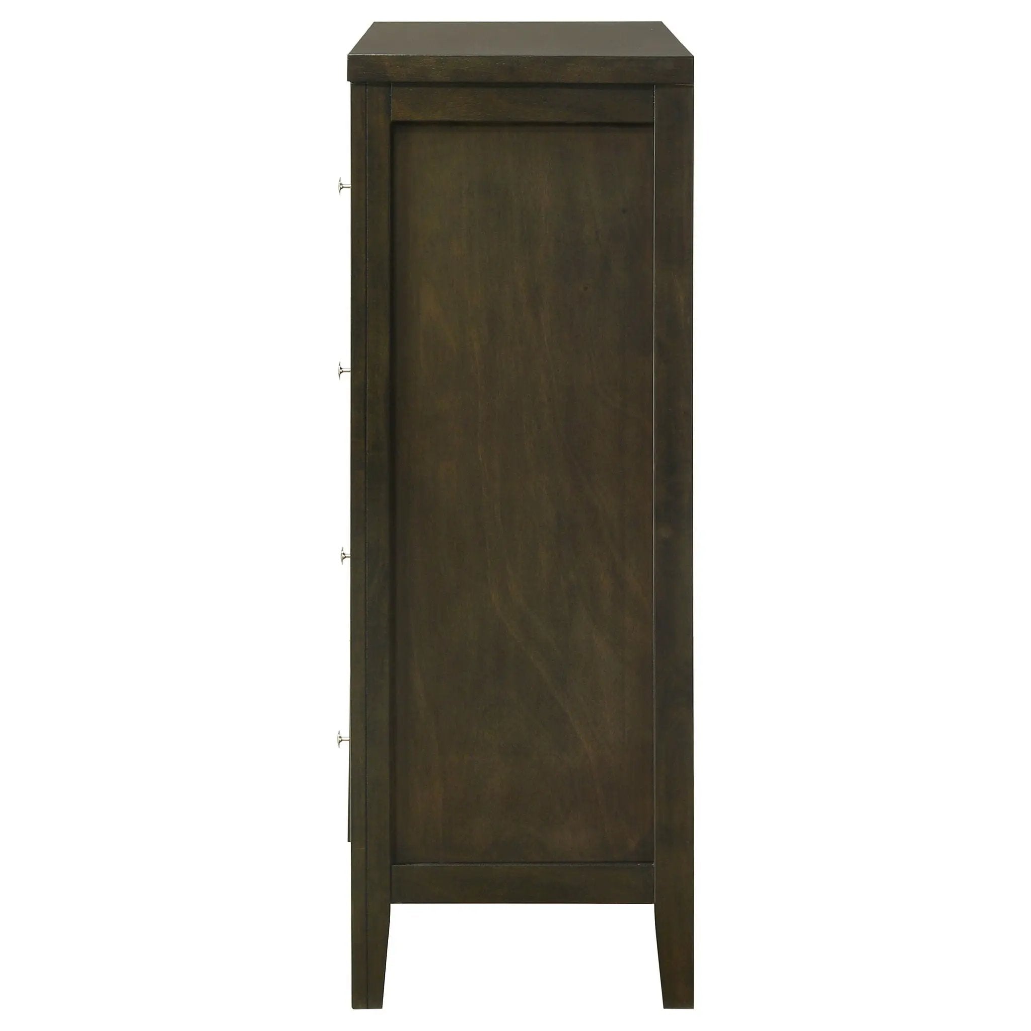 Wilkes 4-drawer Chest of Drawers Dark Cocoa by Unique Piece Furniture