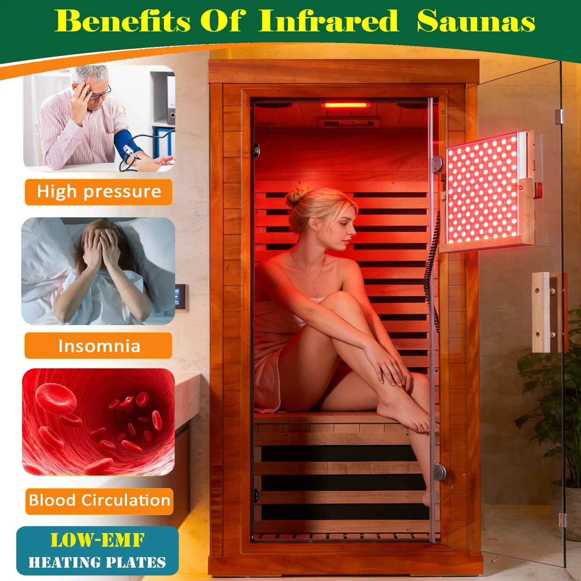 Single Person Infrared Sauna by HouseOfZazla