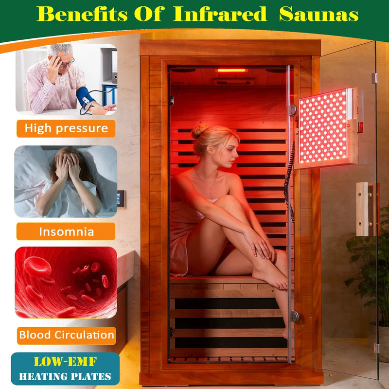 Single Person Infrared Sauna by HouseOfZazla