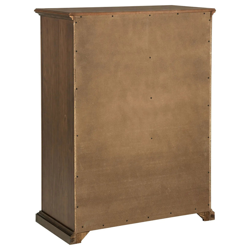 Sumerlin 6-drawer Bedroom Chest of Drawers Medium Brown by Unique Piece Furniture