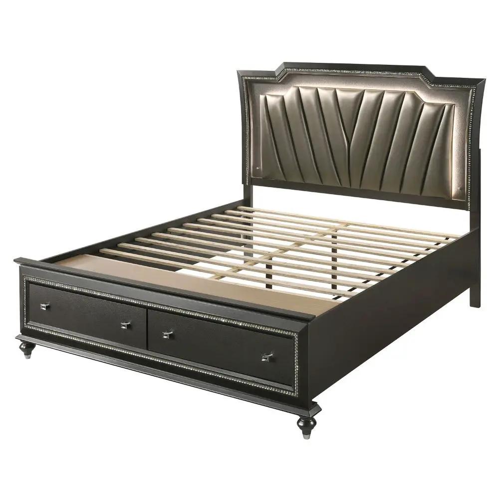 Kaitlyn - Bed (LED HB) by Unique Piece Furniture