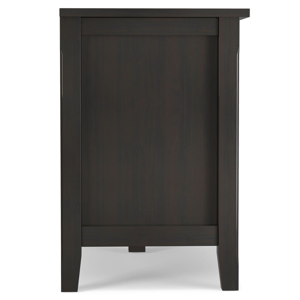 Warm Shaker TV Media Stand with Adjustable Storage - Hickory Brown, photo 4 of 7