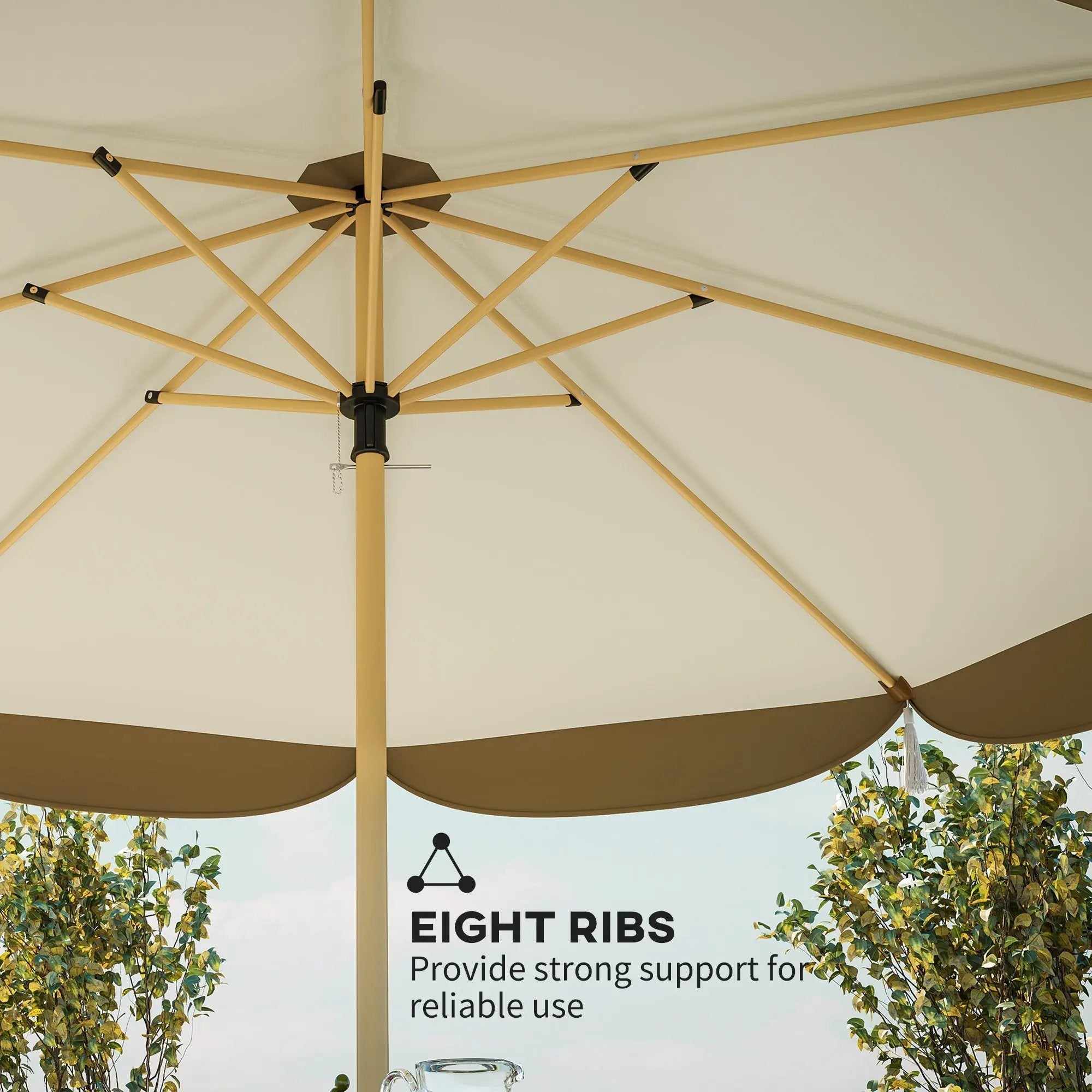 Vented Patio Table Umbrella by HouseOfZazla