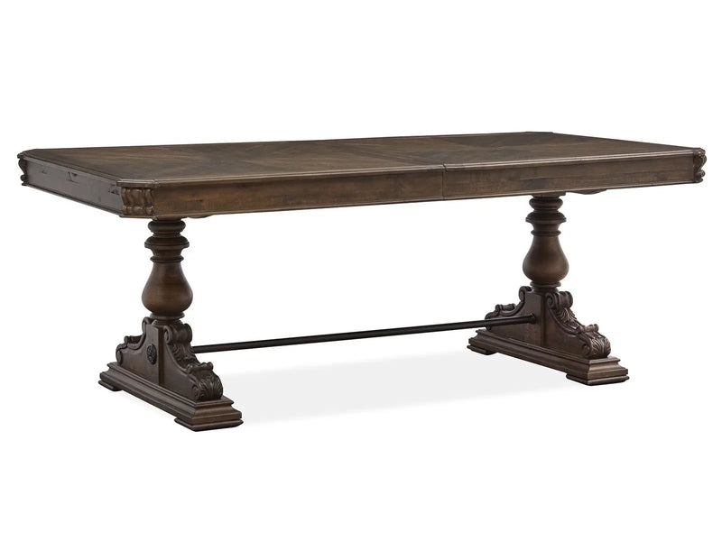 Durango - Trestle Dining Table - Willadeene Brown