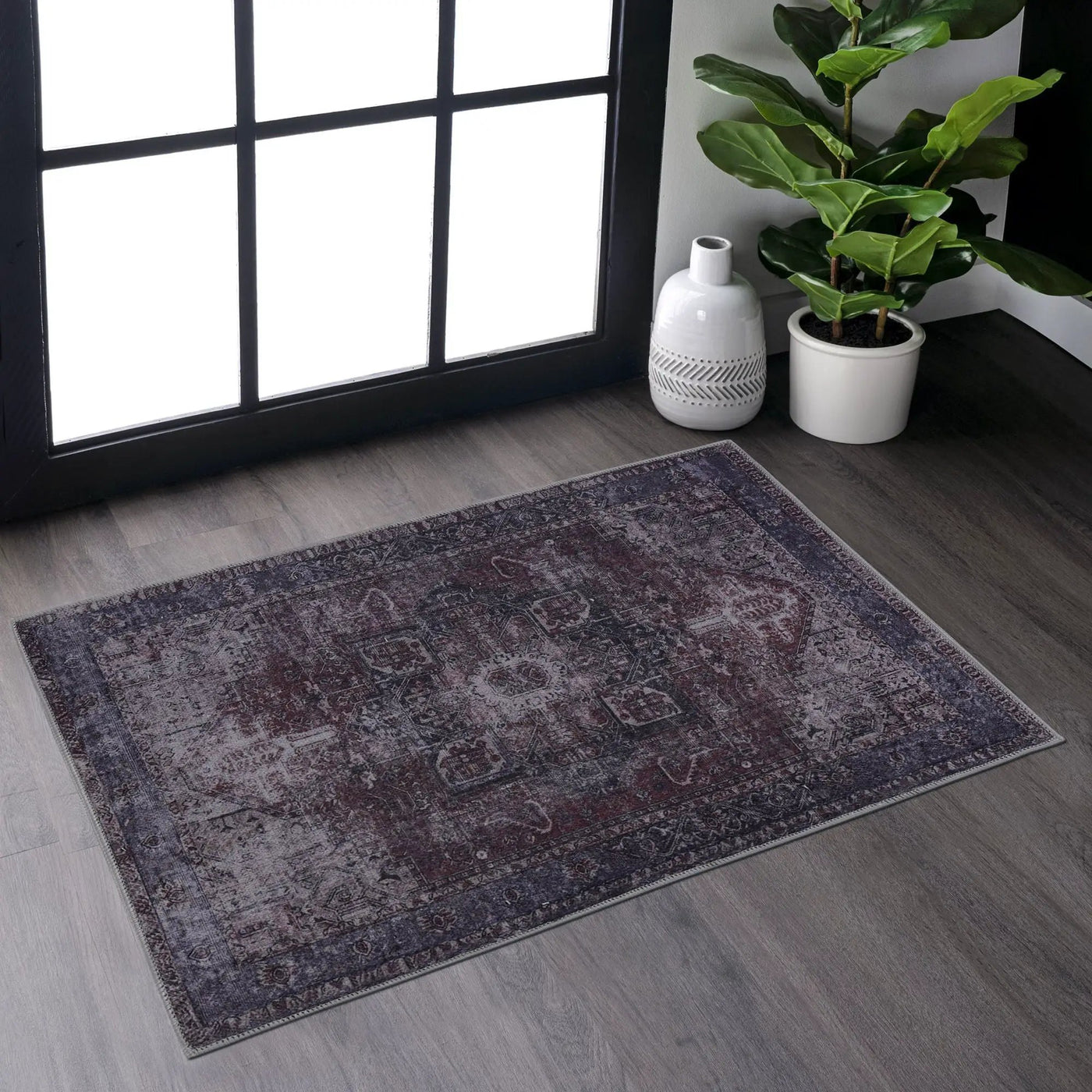 Maval - Unique Washable Area Rug by HouseOfZazla