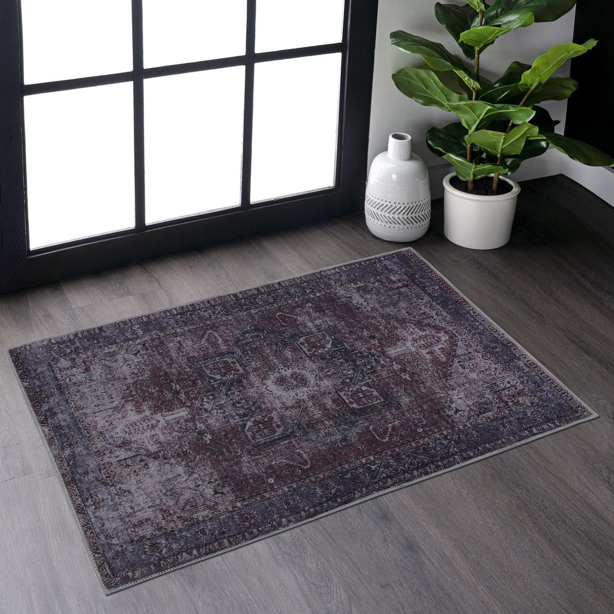 Unique Washable Area Rug with Low Pile - Multiple Colors, photo 11 of 19