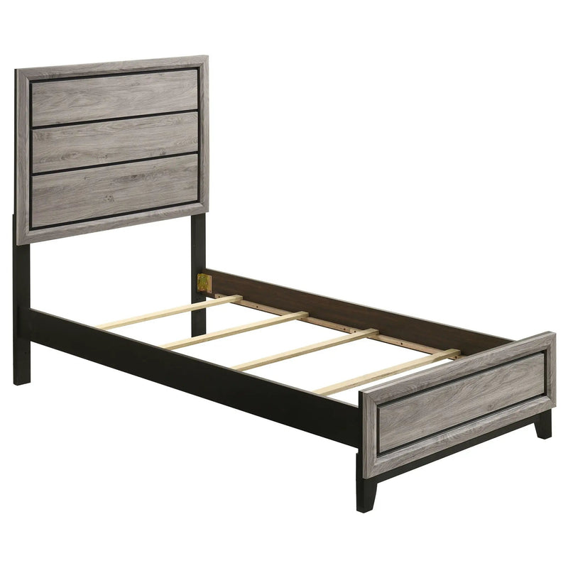 Watson Five-piece Twin Bedroom Set Light Taupe by Unique Piece Furniture