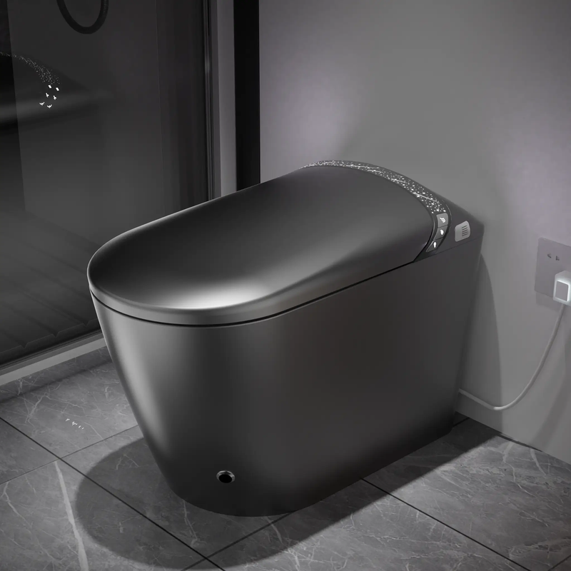 Starry Night Light Smart Toilet with Built-In Bidet by HouseOfZazla