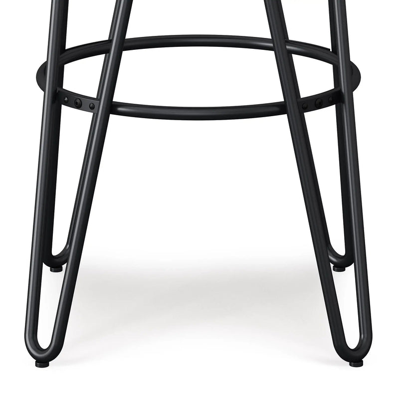 Simeon - Multifunctional Metal Stool With Wood Seat by HouseOfZazla