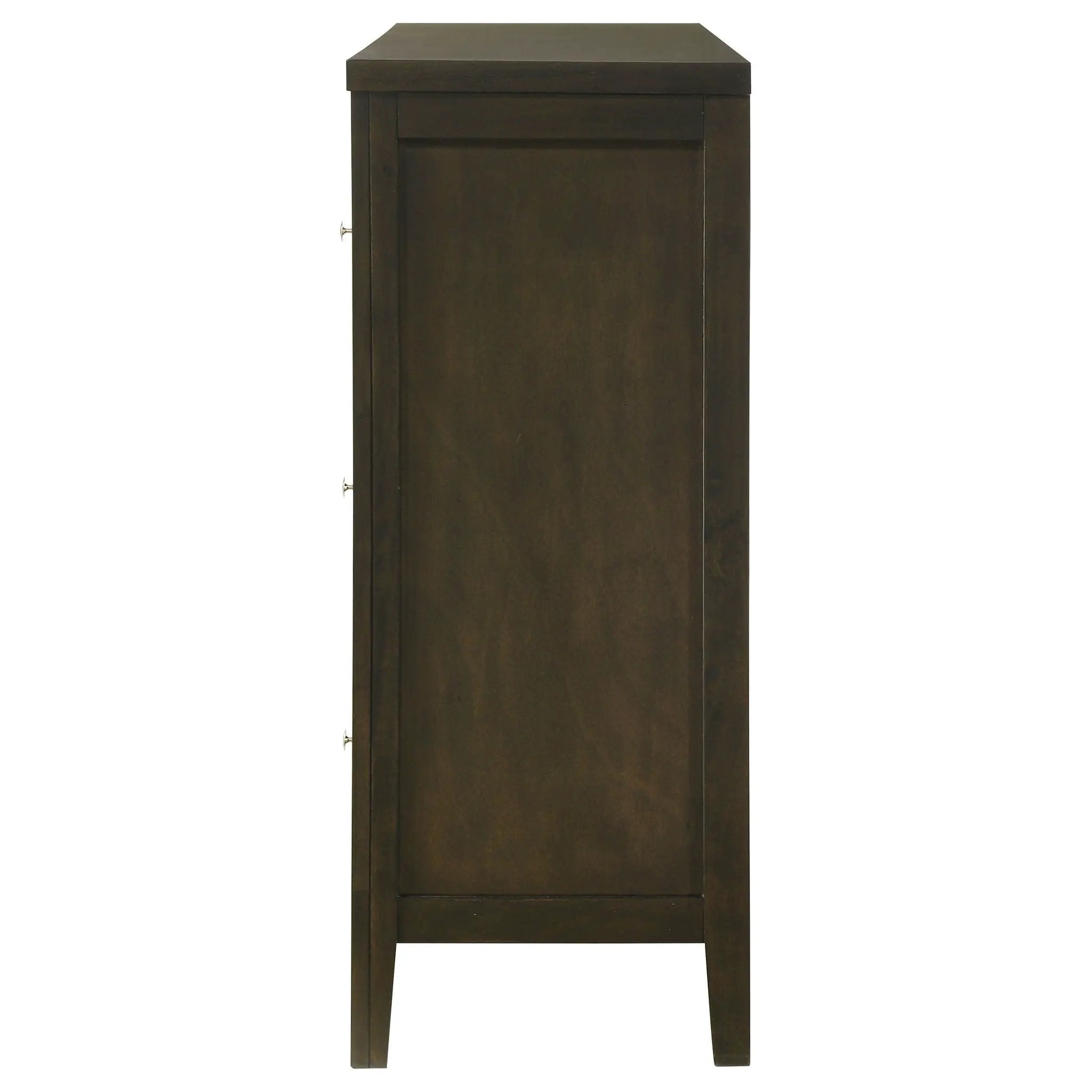Wilkes 6-drawer Dresser Cabinet Dark Cocoa by Unique Piece Furniture